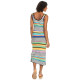 Roxy Γυναικείο φόρεμα Sunshine Bouquet Midi Length Strappy Dress